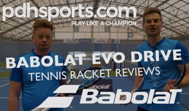 Babolat Evo Drive Tennis range with Tennis Chesterfield