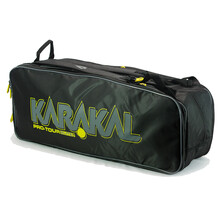 Karakal Pro Tour 2.1 Elite 12 Racket Bag Yellow Trim