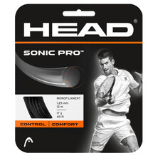 Head Sonic Pro Tennis String 1.25 Black Set