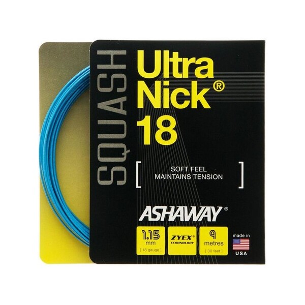 Ashaway UltraNick 18 Squash String - 1 Set