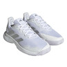 Adidas Women's CourtJam Control Tennis Shoes White Silver