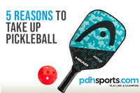 Five reasons to take up pickleball
