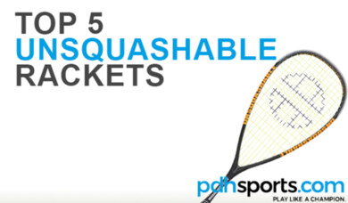 Top 5 UNSQUASHABLE Squash Rackets