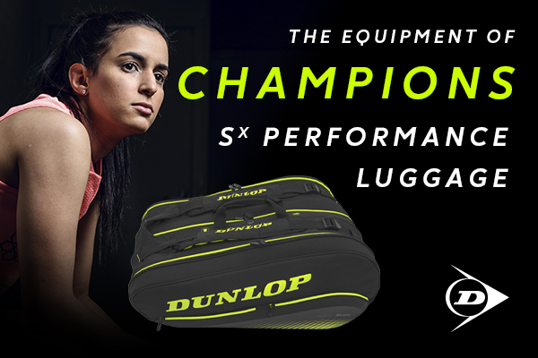 Dunlop Fullsize Thermobag Cover für einen Squash oder Badminton Schläger 