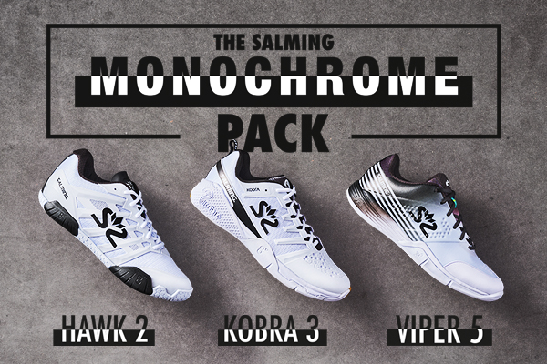 FREE wristbands with all Salming Monochrome 2020 shoes today!