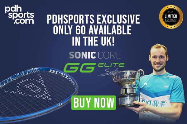 Dunlop squash rackets
