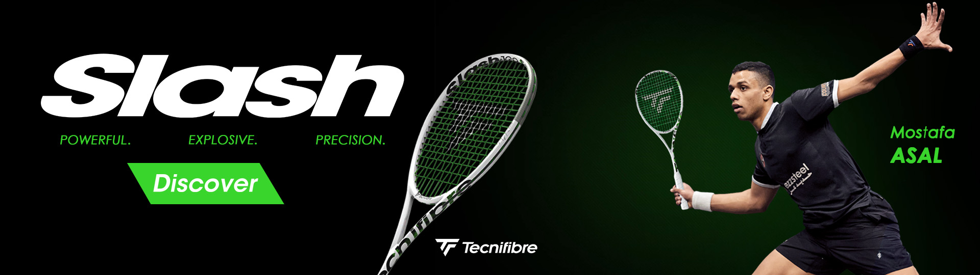 tecnifibre slash squash rackets