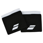 Babolat Logo Wristband 2 Pack Black White