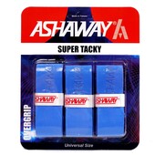 Ashaway Super Tacky Overgrips Pack Of 3 - Blue