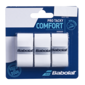 Babolat Pro Tacky Comfort Overgrip - White