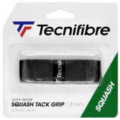 Tecnifibre Squash Tack Grip Black Replacement Grip