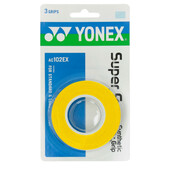 Yonex AC102EX Super Grap Overgrips Pack Of 3 Yellow