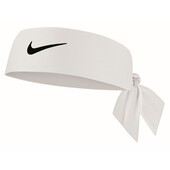Nike Dri-Fit Tie-Back Headband White