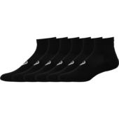 Asics Quarter Socks Black - 6 Pack
