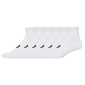 Asics Quarter Socks White - 6 Pack