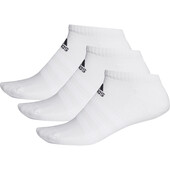 Adidas Cushioned Low Cut Socks 3 Pack White