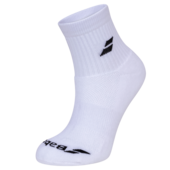 Babolat Men's Quarter 3 Pack Socks White