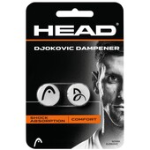 Head Djokovic Dampener 2 Pack White