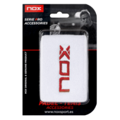Nox Wristband 2 Pack - White Red
