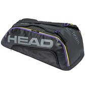 Head Tour Team 9R Supercombi Racket Bag Black Purple