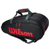 Wilson Tour 3 Clash 12R Compartment Racket Bag Black