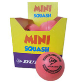 Dunlop Mini Squash Balls Pink Box Of 12