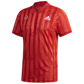Adidas Men's Freelift Tennis T-Shirt Engineered Red