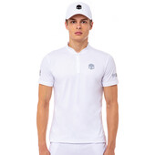 Hydrogen Men's Tech Serafino Polo Shirt White