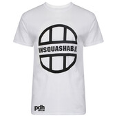 UNSQUASHABLE PDHSports Training Performance T-Shirt - White