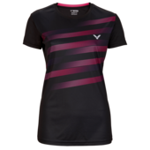 Victor Women's T-04101 C T-Shirt Black Pink