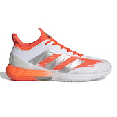 Adidas Adizero Ubersonic 4.0 Men's Tennis Shoe Cloud White Solar Red