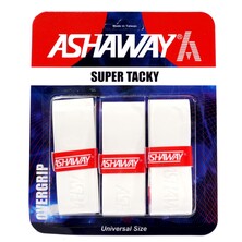 Ashaway Super Tacky Overgrips Pack Of 3 - White