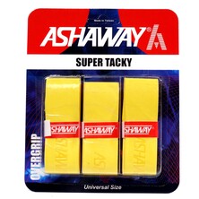 PACK OF 3 GRIPS ASHAWAY SUPER TACKY OVERGRIP COMFORT BLUE RRP £12 