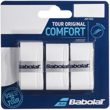 Babolat Tour Original Comfort Overgrip 3 Pack White