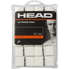 Head Prime Pro Overgrips Pack Of 12 - White