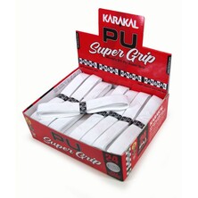 Karakal PU Super Grip White - Box of 24 Grips