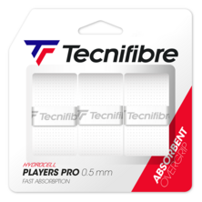 Tecnifibre Pro Players Overgrip White - Pack of 3