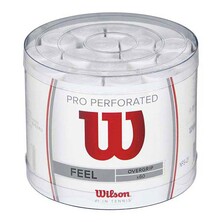 Wilson Pro Perforated Overgrip 60 Pack White