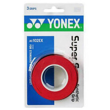 Yonex AC102EX Super Grap Overgrips Pack Of 3 Wine Red