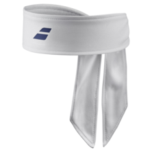 Babolat Tie Headband White / Sodalite Blue