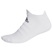 Adidas Alphaskin No Show Low Socks White