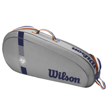 Wilson Roland Garros Team 3 Racket Bag Grey