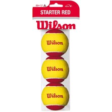 Wilson Starter Red Tennis Ball - Pack Of 3