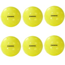 Gamma Photon Pickleball Outdoor Ball - 6 Pack