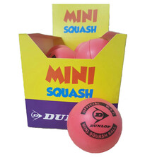 Dunlop ES Mini Squash Balls Pink Box Of 12