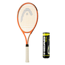 Head Radical 27 Tennis Racket + Balls Saver Bundle