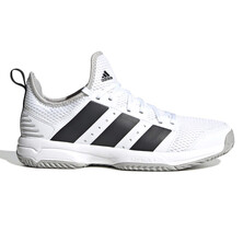 Adidas Junior Stabil Indoor Court Shoes White