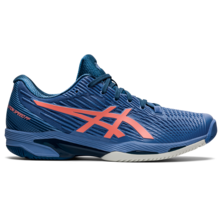 Asics Men's Gel Solution Speed FF 2 Tennis Shoes Blue Harmony Guava