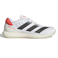 Adidas Men's Adizero Fastcourt 2.0 Indoor Shoes Cloud White Red