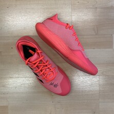 Adidas Men's Adizero Fastcourt Tokyo Indoor Shoes Pink SIGNED